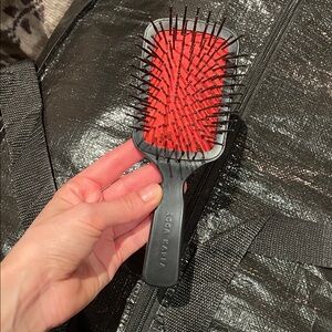 Acca kappa made in Italy Black & Red Paddle Hair Brush